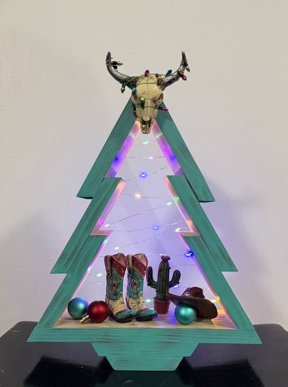 Western Cowboy Christmas Tree