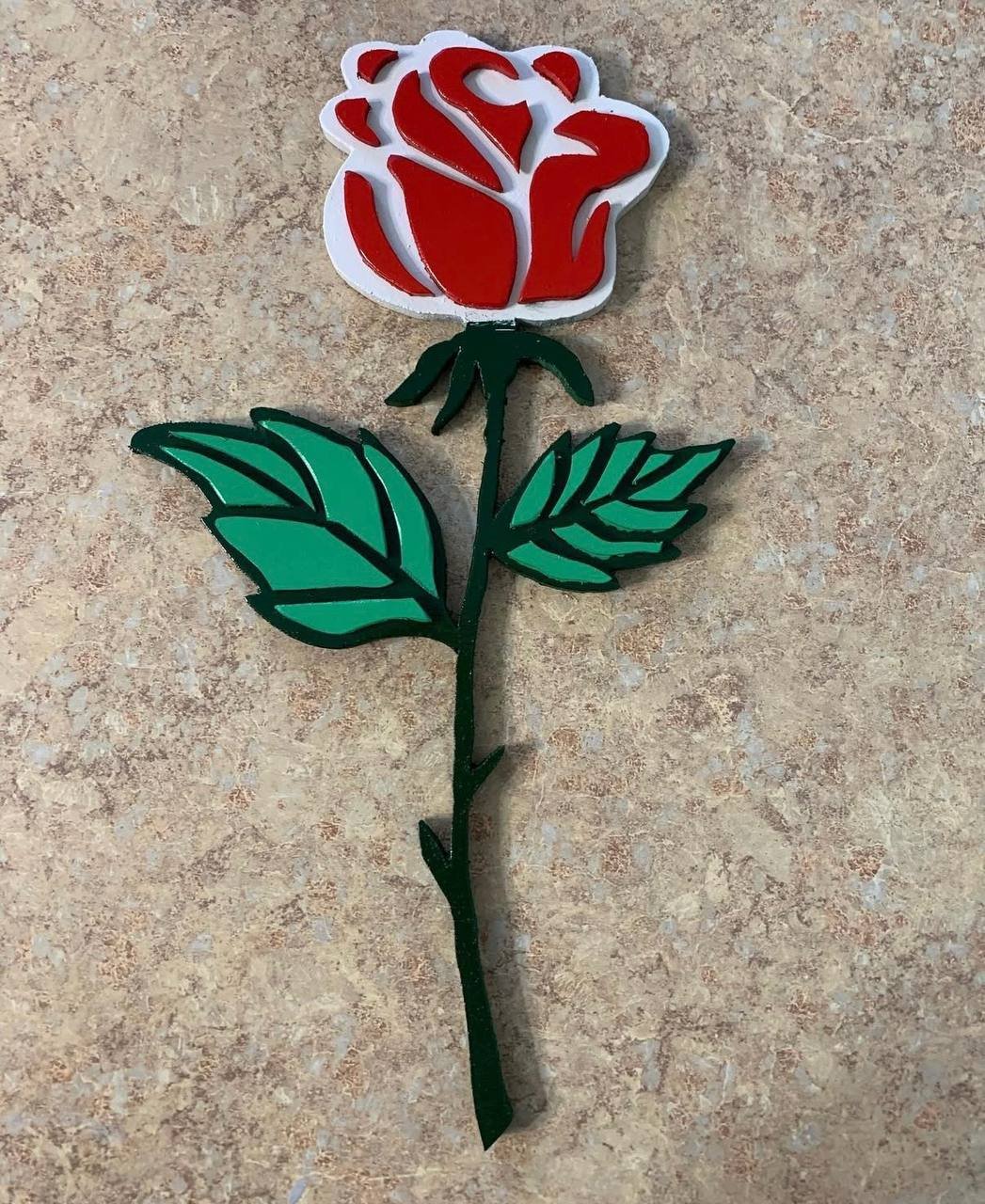 Rose Flower Wall Art